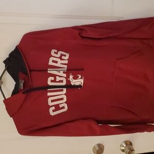 KA Washington state cougars long sleeve hooded sweatshirt junior size small